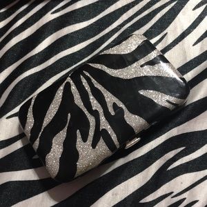 Zebra mini flat wallet